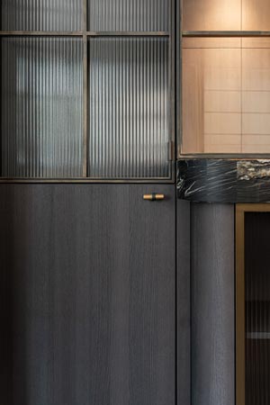 Messing Stangengriff brüniert