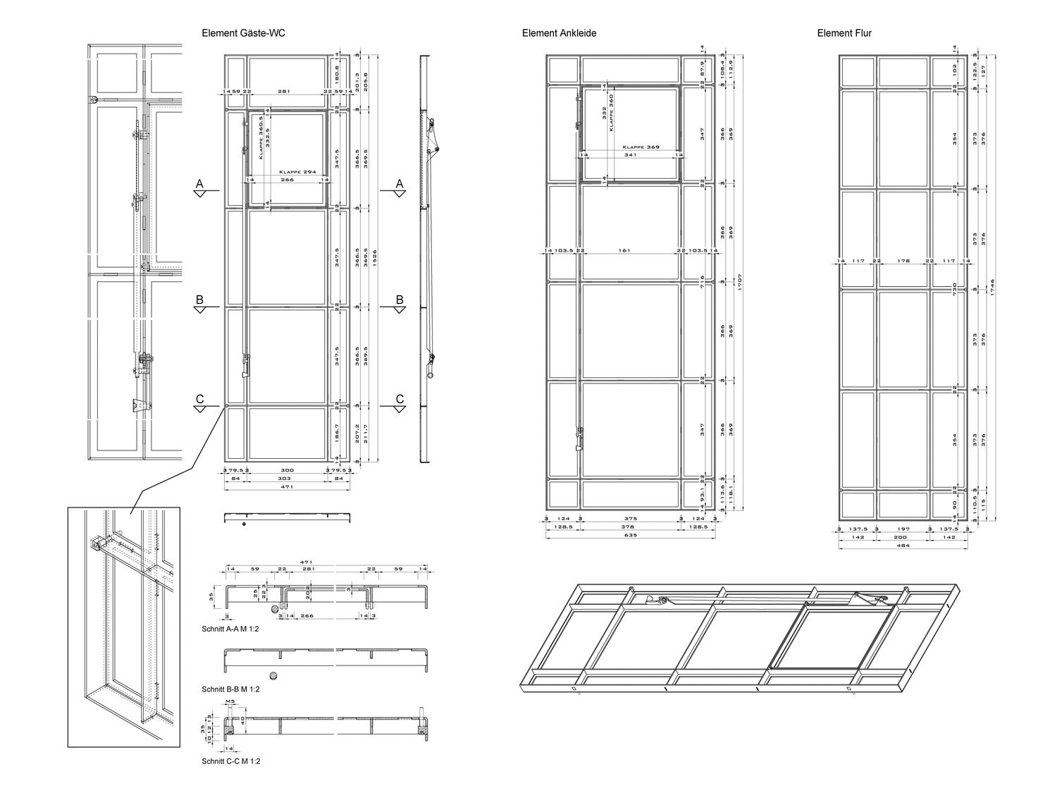 Zeichnungen STOL WARKER