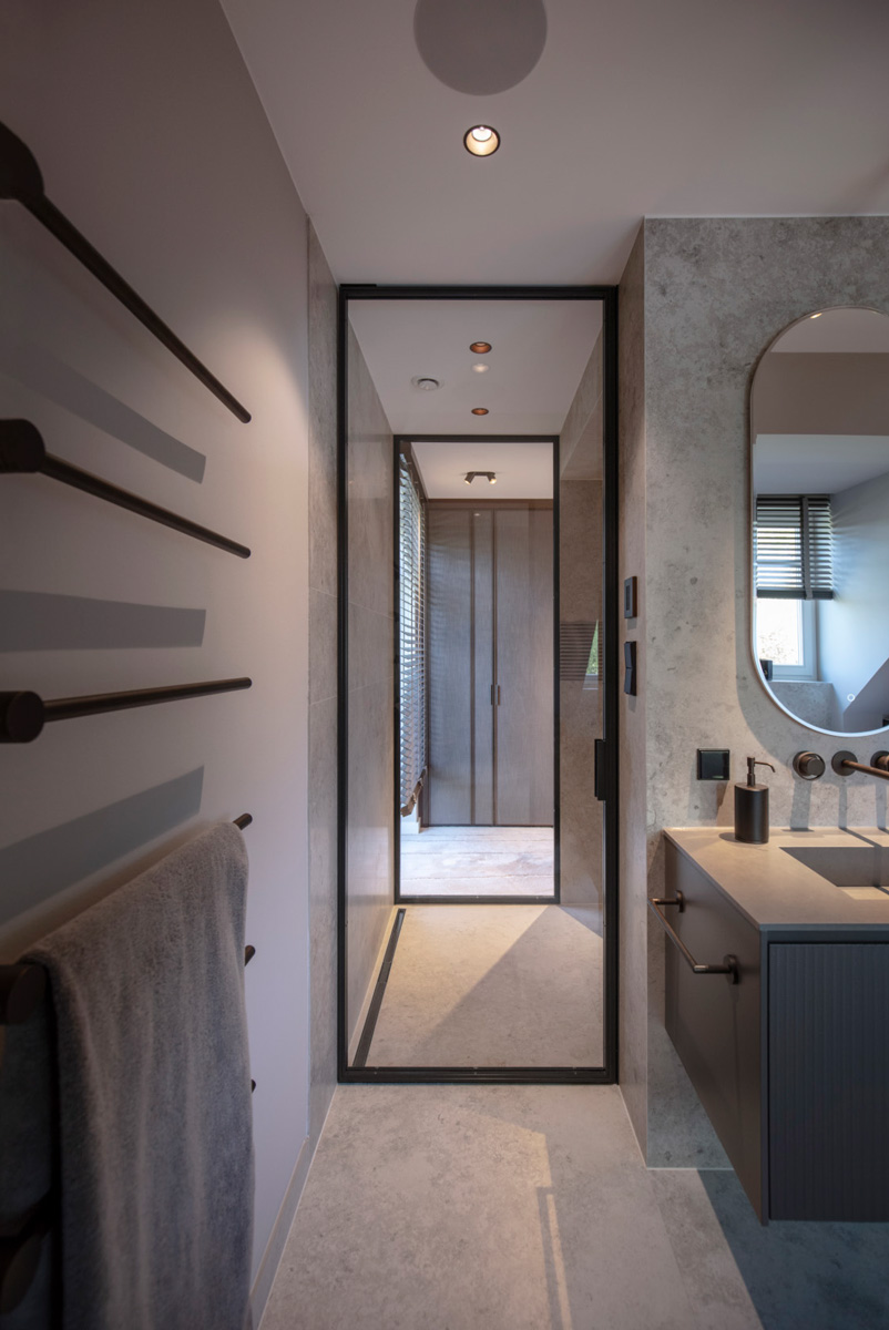 Walkin-Dusche Loftdusche