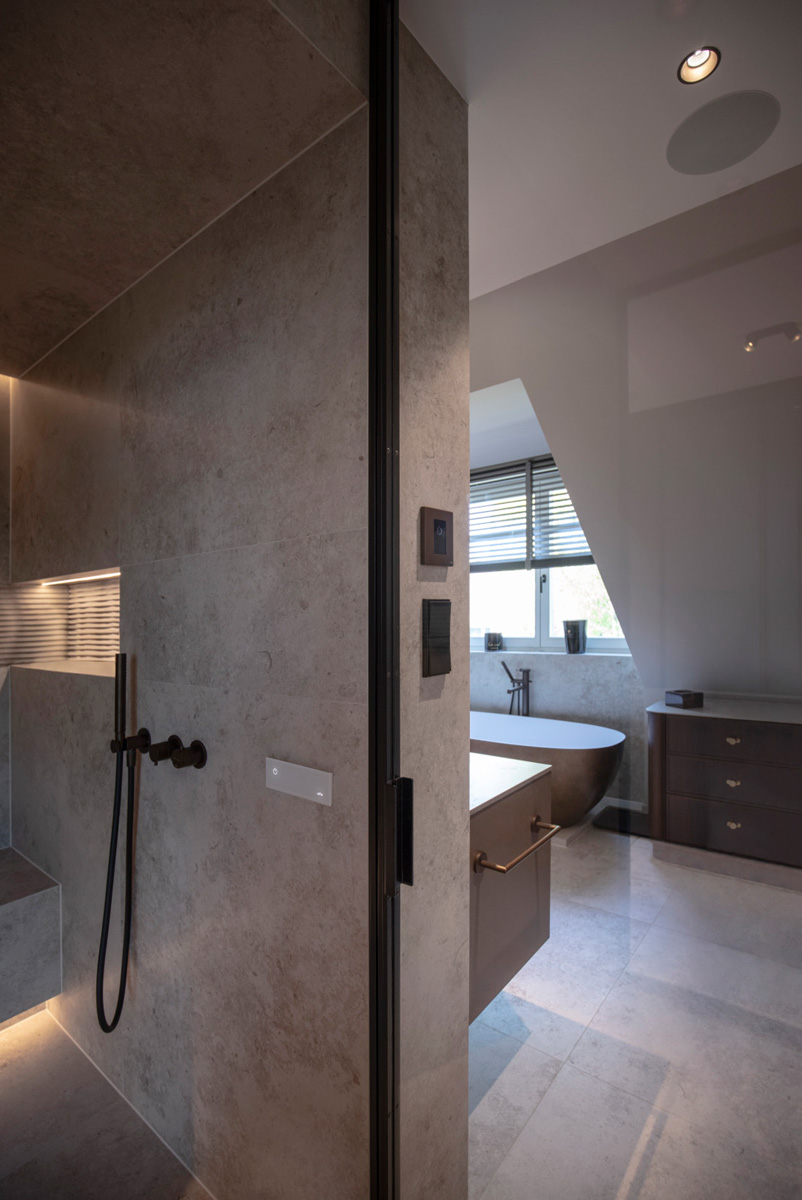 Walkin-Dusche Loftdusche