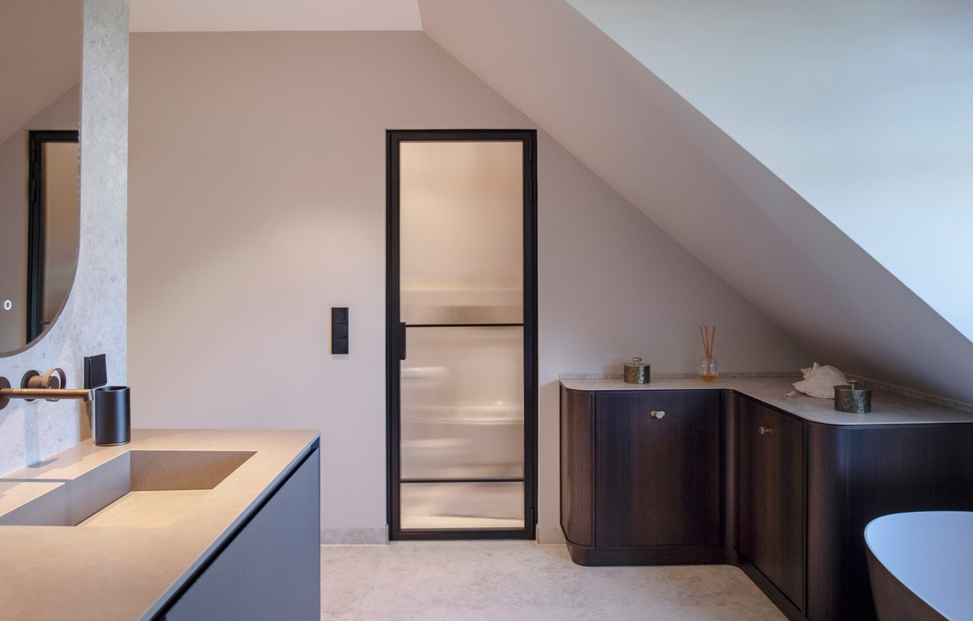 Loft Türen im Badbereich